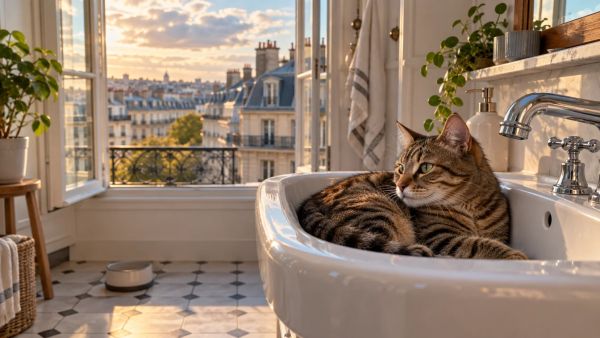 10 raisons pour lesquelles votre chat préfère le lavabo à sa gamelle