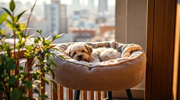 5 astuces pour créer un espace litière pour chien sur balcon
