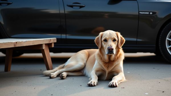 Canapé, voiture, sol froid : où poser la couverture du chien