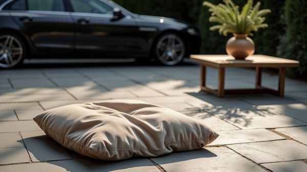 Canapé, voiture, sol froid : où poser la couverture du chien